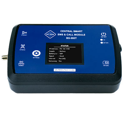 BS 980T (Smart SMS & Call Module) BS 980T (Smart SMS & Call Module)